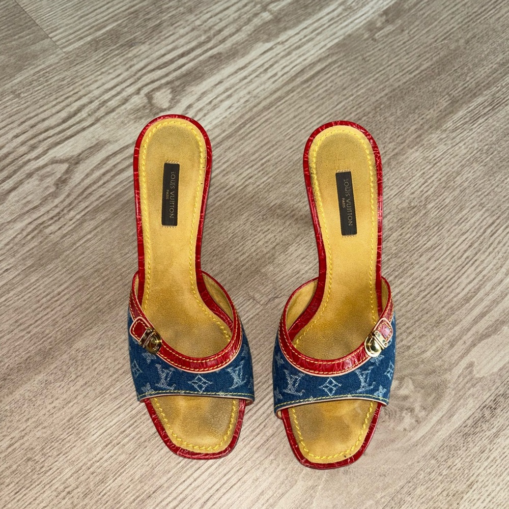 Denim monogram Louis Vuitton